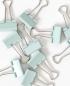 Preview: I am creative binder clips lets organize 4035.13 hellgrün, 25mm, 10 stk. - I-am-creative-4035.13-7611983211722-02.jpg