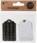 Preview: I am creative gift tags 4077.25 ass. schwarz/weiss, 12 stk. - I-am-creative-407725-7611983209675