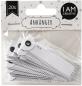 Preview: I am creative namens-anhänger 4087.2 weiss, 20 stück - I-am-creative-40872-7611983149742