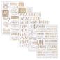 Preview: I am creative stickerbook 4087.474 goldfolie klar, 5 blatt - I-am-creative-4087.474-7611983170838-02.jpg