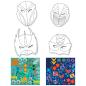 Preview: I am creative masken 4220.09 superhelden, 18 tlg. - I-am-creative-4220.09-7611983209101-03.jpg
