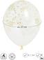 Preview: I am creative ballons konfetti 27cm 6010.78 transparent/gold 20 stück - I-am-creative-6010.78-7611983216338-02.jpg