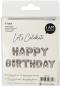 Preview: I am creative folienballon,birthday 35cm 6010.91 silber - I-am-creative-601091-7611983208319