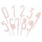 Preview: I am creative torten topper,zahl,rosa,13cm 6010.942 10 stück - I-am-creative-6010.942-7611983208586-03.jpg