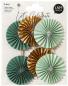 Preview: I am creative fächer picker, mint, gold 6010.945 6 stück - I-am-creative-6010945-7611983208616