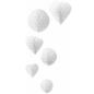 Preview: I am creative paperballs,herz u. rund,weiss 6010.955 6 stück - I-am-creative-6010.955-7611983208067-03.jpg