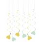 Preview: I am creative girlande, herz,mint,gold,70cm 6010.965 6 stück - I-am-creative-6010.965-7611983208388-03.jpg