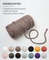 Preview: I am creative macrame rope 6205.04 coffee 5mm, 330g - I-am-creative-6205.04-7640415811100-04.jpg