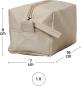 Preview: I am creative necessiare i 19x9x8.5cm maa1212.13 natur, baumwolle - I-am-creative-maa1212.13-7611983222322-02.jpg