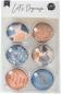 Preview: I am creative magnet happy let`s organize maa4035.54 glas, 2.5x1cm 6 stück - I-am-creative-maa403554-7611983215515