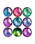Preview: I am creative magnet juwel let`s organize maa4035.56 acrylglas, bunt 9 stück - I-am-creative-maa4035.56-7611983215539-02.jpg