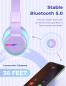 Preview: Iclever headphones kids bt led c03-1702n-11 74/85/94 db, 55h purple - Iclever-c03-1702n-11-6934911798395-05.jpg