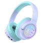 Preview: Iclever headphones kids bt & cable led c10-2083n-02 74/85/94 db, 43h purple - Iclever-c10-2083n-02-6972312835721