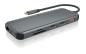 Preview: Icy box triple dockingstation 8k black ib-dk4060-cpd 2xhdmi,1xdp,usb-c&a,gigabit - Icy-box-ib-dk4060-cpd-4250078173519
