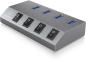 Preview: Icy box 4 port hub & charger usb 3.0 ib-hub1405 aluminium - Icy-box-ib-hub1405-4250078164883-02.jpg
