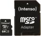 Preview: Intenso micro sdxc card premium 64gb 3423490 with adapter, uhs-i - Intenso-3423490-4034303019861