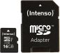 Preview: Intenso micro sdhc card pro 16gb 3433470 with adapter, uhs-i - Intenso-3433470-4034303022304