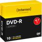 Preview: Intenso dvd-r slim 4.7gb 4101652 16x 10 pcs - Intenso-4101652-4034303005185