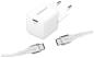 Preview: Intenso power charger 30w gan 1x usb-c 7803042 + cable usb-c to usb c white - Intenso-7803042-4034303034086