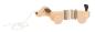 Preview: Jabadabado nachzieh welpe 26x6x8cm c2549 nature line - Jabadabado-c2549-7332599025496