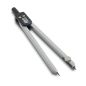 Preview: Kern zirkel scola pastell 13.5cm 430 300mm, asphaltgrau - Kern-430-7640160331861