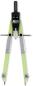 Preview: Kern zirkel scola 17.5cm 510 300mm, lime - Kern-510-7640160336040-02.jpg