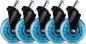 Preview: L33T Rubber wheels blue, 5-pack 160529 for L33T chairs