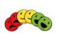 Preview: Legamaster symbole emoticon 50mm 7-123304 ass., magnetisch 6 stück - Legamaster-7-123304-8713797088978