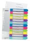 Preview: Leitz register pp wow a4+ 12440000 multicolor 1-12 - Leitz-12440000-4002432100323