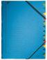 Preview: Leitz ordnungsmappe a4 39120035 blau 12 fächer - Leitz-39120035-4002432329090