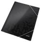 Preview: Leitz gummibandmappe wow a4 3982-00-95 schwarz - Leitz-3982-00-95-4002432120642