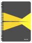 Preview: Leitz collegeblock office card a5 44590015 gelb liniert - Leitz-44590015-4002432112722