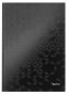 Preview: Leitz notizbuch wow a4 4625-10-95 liniert, 90g schwarz - Leitz-4625-10-95-4002432121069