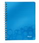 Preview: Leitz spiralbuch wow pp a5 46390036 blau 80 blatt - Leitz-46390036-4002432107759