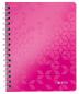 Preview: Leitz notizblock wow pp a5 46410023 pink kariert - Leitz-46410023-4002432107810