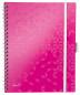 Preview: Leitz spiralbuch wow a4 46440023 pink - Leitz-46440023-4002432108428