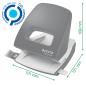 Preview: Leitz locher nexxt recycle 5003-00-35 blau, co2 neutral 30 blatt - Leitz-5003-00-35-4002432135288-05.jpg