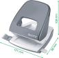 Preview: Leitz bürolocher nexxt wow 5008 5008-10-26 rot 30 blatt - Leitz-5008-10-26-4002432135141-03.jpg