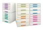 Preview: Leitz schubladenbox wow cube a4 52142051 weiss/eisblau, 5 schubladen - Leitz-52142051-4002432115440-03.jpg
