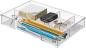 Preview: Leitz schubladeneinsatz wow cube 52150002 transparent - Leitz-52150002-4002432102464