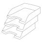 Preview: Leitz briefkorb recycle a4 5227-50-95 schwarz, co2 neutral - Leitz-5227-50-95-4002432134564-06.jpg