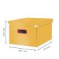 Preview: Leitz click&store cosy ablagebox m 5348-00-19 gelb 281x200x370mm - Leitz-5348-00-19-4002432128600-02.jpg