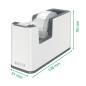 Preview: Leitz klebebandabroller wow 19mmx33m 5364-10-26 weiss/rot - Leitz-5364-10-26-4002432135462-04.jpg