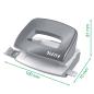 Preview: Leitz locher/hefter nexxt wow 5561 5561-20-26 rot, bundle 10 blatt - Leitz-5561-20-26-4002432135509-04.jpg