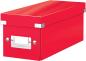 Preview: Leitz click&store wow cd ablagebox 6041-00-26 rot 143x136x352mm - Leitz-6041-00-26-4002432135523