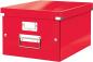 Preview: Leitz click&store wow ablagebox m 6044-00-26 rot 281x200x370mm - Leitz-6044-00-26-4002432135547
