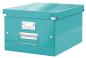Preview: Leitz click&store wow ablagebox m 60440051 eisblau 281x200x370mm - Leitz-60440051-4002432103799