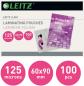 Preview: Leitz laminiertasche 60x90mm 73690002 glanz, 125my 100 stk - Leitz-73690002-4002432377107-02.jpg