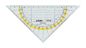 Preview: Linex geometriedreieck 14cm 100414085 transparent - Linex-100414085-5701221001313