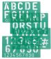 Preview: Linex schriftschablone 50mm 586300l - Linex-586300l-5701221855008